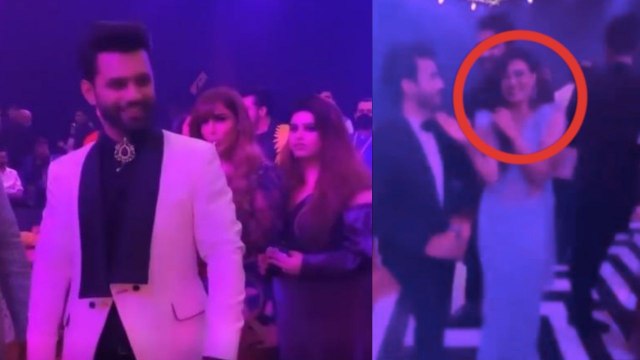 Rahul Vaidya और Disha Parmar के reception में जमकर नाची Shweta Tiwari; Check out | FilmiBeat