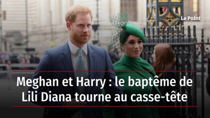Meghan et Harry : le baptême de Lili Diana tourne au casse-tête
