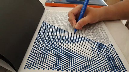 Mysterydots - Time Lapse - Adult coloring - Indian colourist