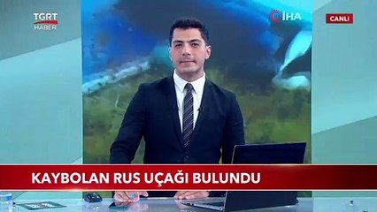 Rusya'da Radardan Kaybolan Uçaktan İlk Görüntüler!