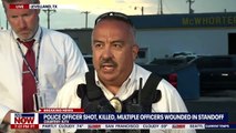 Levelland, TX standoff - Officer shot and killed, multiple officers wounded