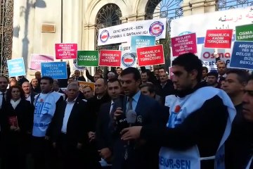 Memur Sen'den Osmanlıca'ya destek eylemi