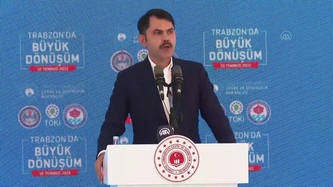 TRABZON - Kurum: '(Araklı) 278 konut bitti, ekim ayında teslim edeceğiz'