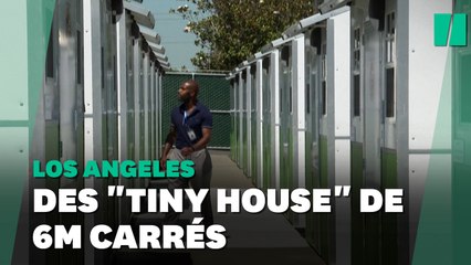 Ces mini-maisons permettent de loger les sans-abris de Los Angeles