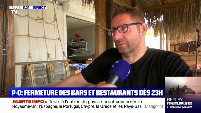 Pyrénées-Orientales: pour ce restaurateur, les nouvelles restrictions vont entraîner un manque à gagner