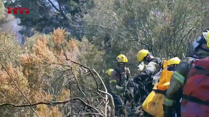 El incendio de Llançà ya ha quemado cerca de 500 hectáreas