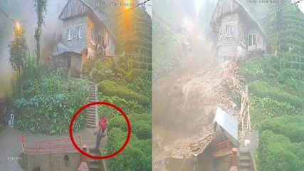 Rize’de felaket böyle geldi