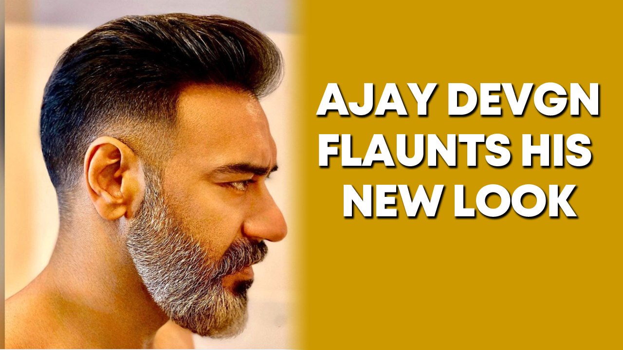 Ajay Devgn gets a new haircut, sports salt and pepper look - video  Dailymotion