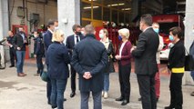 Alexander De Croo et Ursula Von der Leyen à Rochefort suite aux inondations