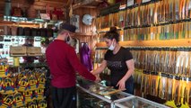 TRABZON - Tescilli 'Sürmene bıçağı' Kurban Bayramı öncesi yoğun talep görüyor