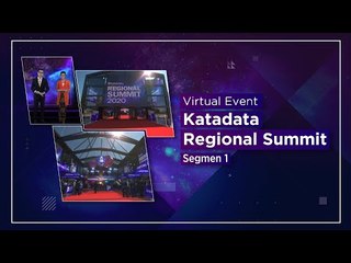 [SEGMEN 1] VIRTUAL EVENT KATADATA REGIONAL SUMMIT | Katadata Indonesia