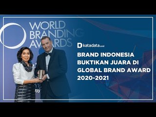 Brand Indonesia Buktikan Juara di Global Brand Award 2020-2021 | Katadata Indonesia