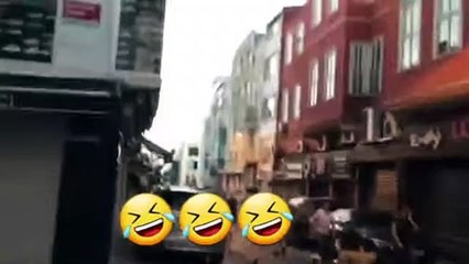 Uyuyan Köpekleri Korkutan Adam