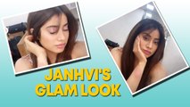 Janhvi Kapoor amps up the glam quotient with her makeup game