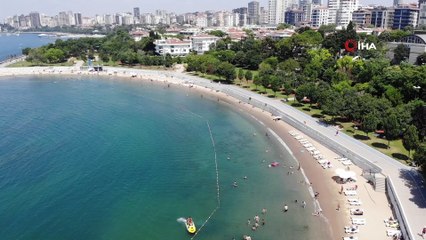 Bayram tatili başladı, Caddebostan Sahil ve plajı boş kaldı