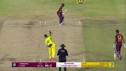 Scintillating Lewis blasts Windies to series win