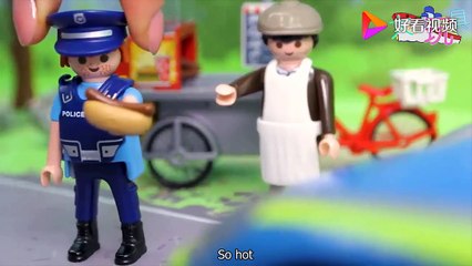 The doctor pretended to be an ice-cream seller and took the opportunity to steal the car.