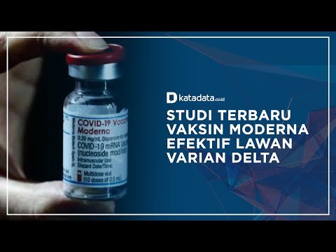Studi Terbaru Vaksin Moderna Efektif Lawan Varian Delta | Katadata Indonesia