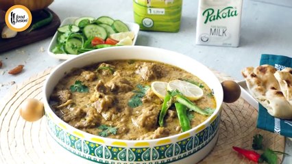 Beef Malai White Handi Recipe by Food Fusion (Bakra Eid Special)