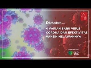 4 Varian Baru Virus Corona dan Efektivitas Vaksin Melawannya | Katadata Indonesia