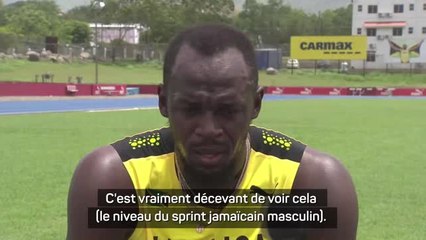 Athlétisme - Bolt "déçu par le niveau du sprint jamaïcain masculin"