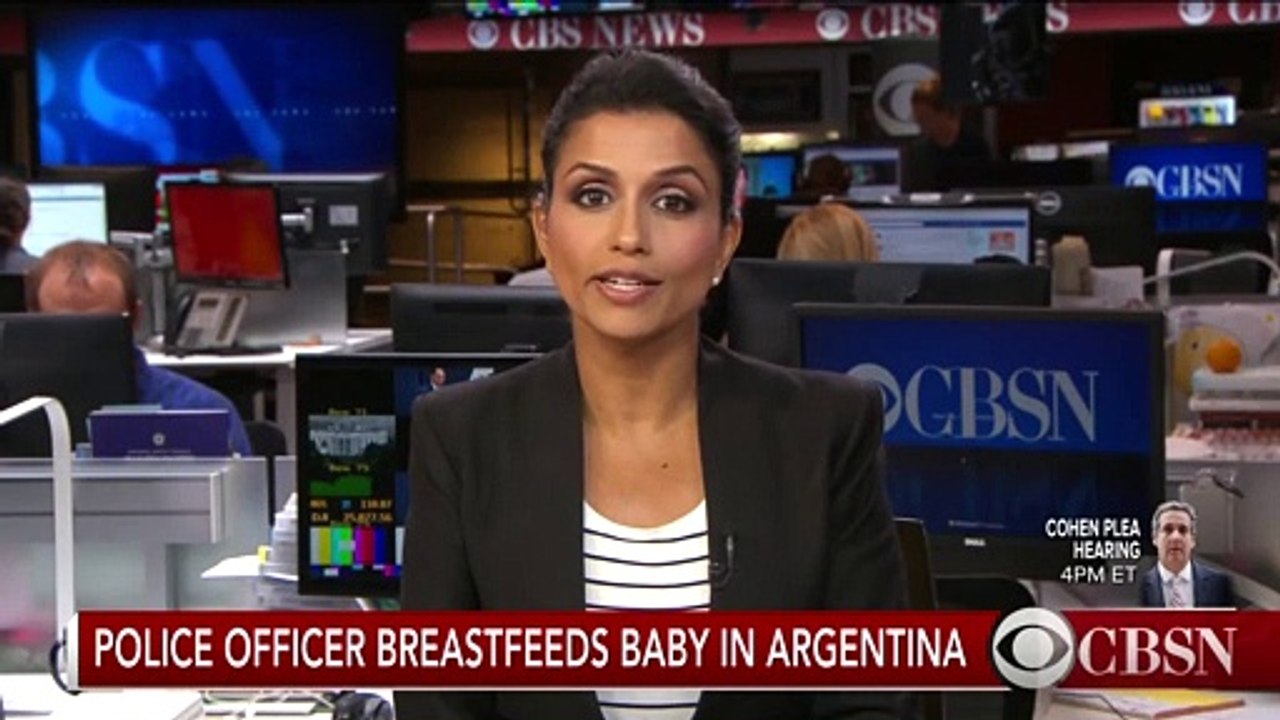 Photo of police officer breastfeeding malnourished baby goes viral