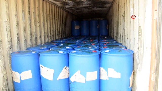 Çin’den gelen konteynerde 26 ton kimyasal madde yakalandı