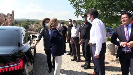 MERSİN - Kültür ve Turizm Bakan Yardımcısı Yavuz, incelemede bulundu