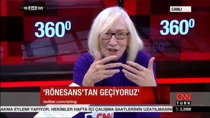 Alev Alatlı CNN spiklerine ağzının payını verdi!