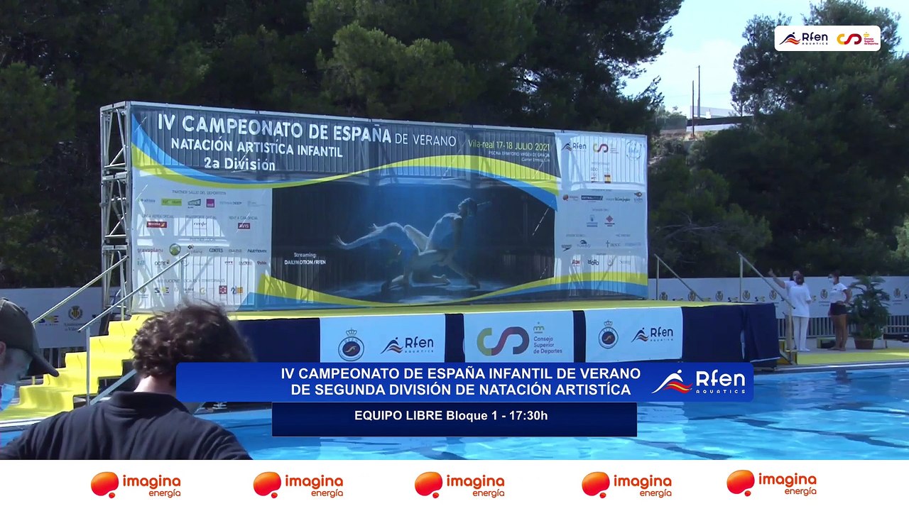 EQUIPO LIBRE BLOQUE 1- IV CAMPEONATO DE ESPAÑA INFANTIL DE VERANO  DE SEGUNDA DIVISIÓN DE NATACIÓN ARTÍSTICA