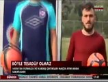 İkiz futbolcular farklı şehirde aynı anda sakatlandı!