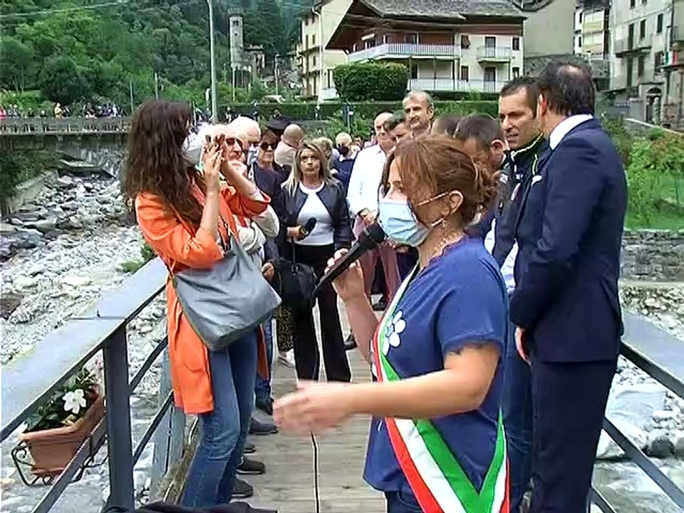 INAUGURAZIONE DELLA PASSERELLA DI ROSAZZA