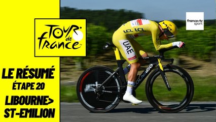 Tour de France 2021 : le résumé de l'étape 20