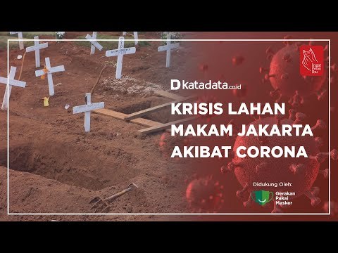 Krisis Lahan Makam Jakarta Akibat Corona | Katadata Indonesia