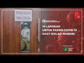 10 Langkah Saat Isolasi Mandiri | Katadata Indonesia
