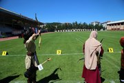 KASTAMONU - Geleneksel Türk Okçuluğu Açık Hava Türkiye Şampiyonası sıralama atışları