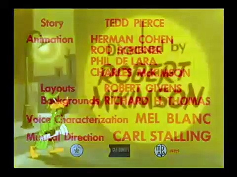 Looney Tunes "The Super Snooper" Opening and Closing