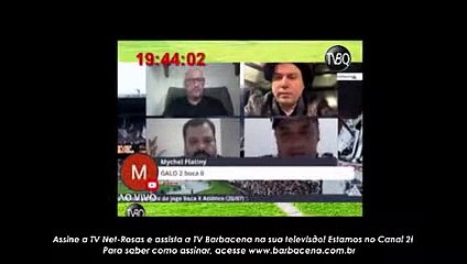 AO VIVO NA TV BARBACENA: Arquibancada - #LigueNo2