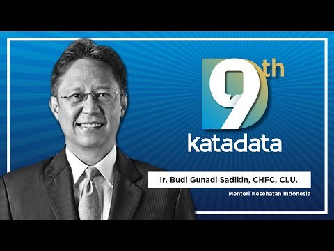 HUT Katadata-9: Menteri Kesehatan Indonesia - Budi Gunadi Sadikin