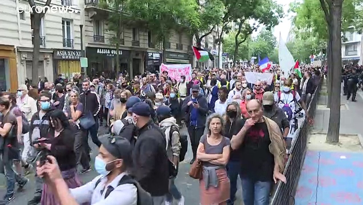 'Nein zur Impf-Diktatur' - Proteste in Paris, Marseille und Rennes