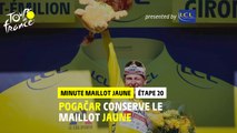 #TDF2021 - Étape 20 / Stage 20 - LCL Yellow Jersey Minute / Minute Maillot Jaune