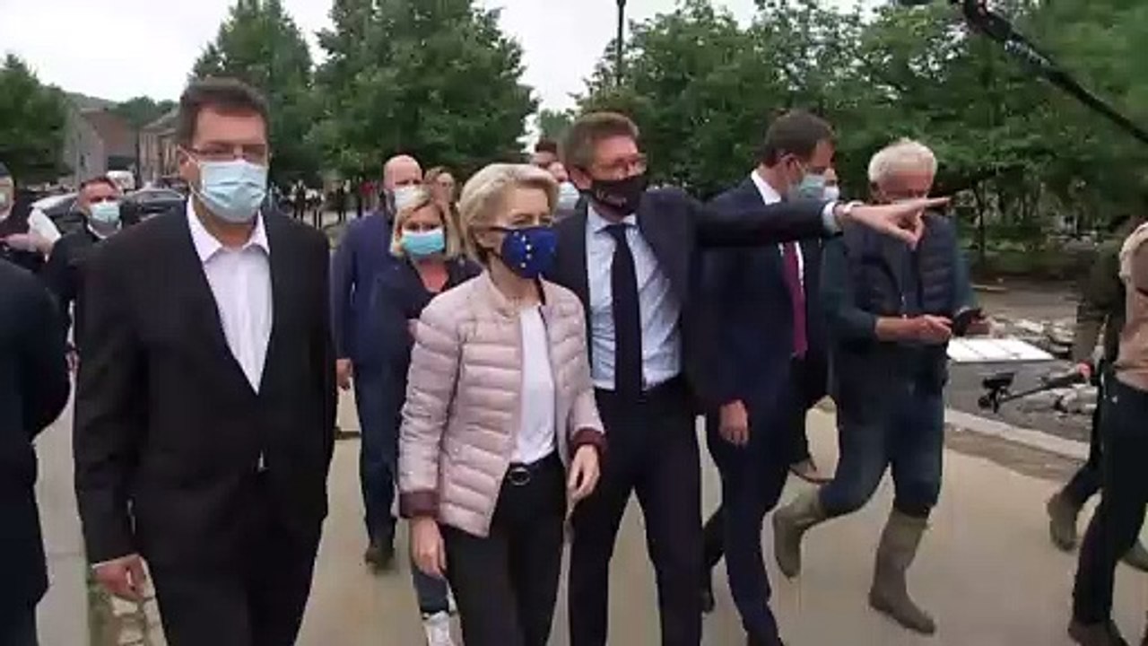 'Wasser, überall Wasser': Immer neue Überschwemmungen in Belgien und den Niederlanden