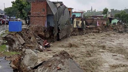 Flood disrupts normal life in Himachal and Rajasthan