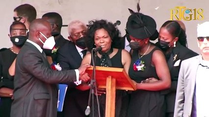 Marielle Moïse, sè Prezidan Jovenel Moïse mande jistis pou frè l.
