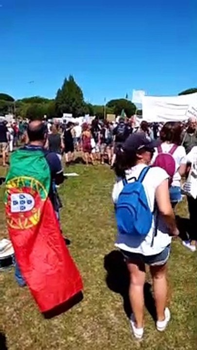 El mundo se moviliza contra la dictadura sanitaria (Portugal)