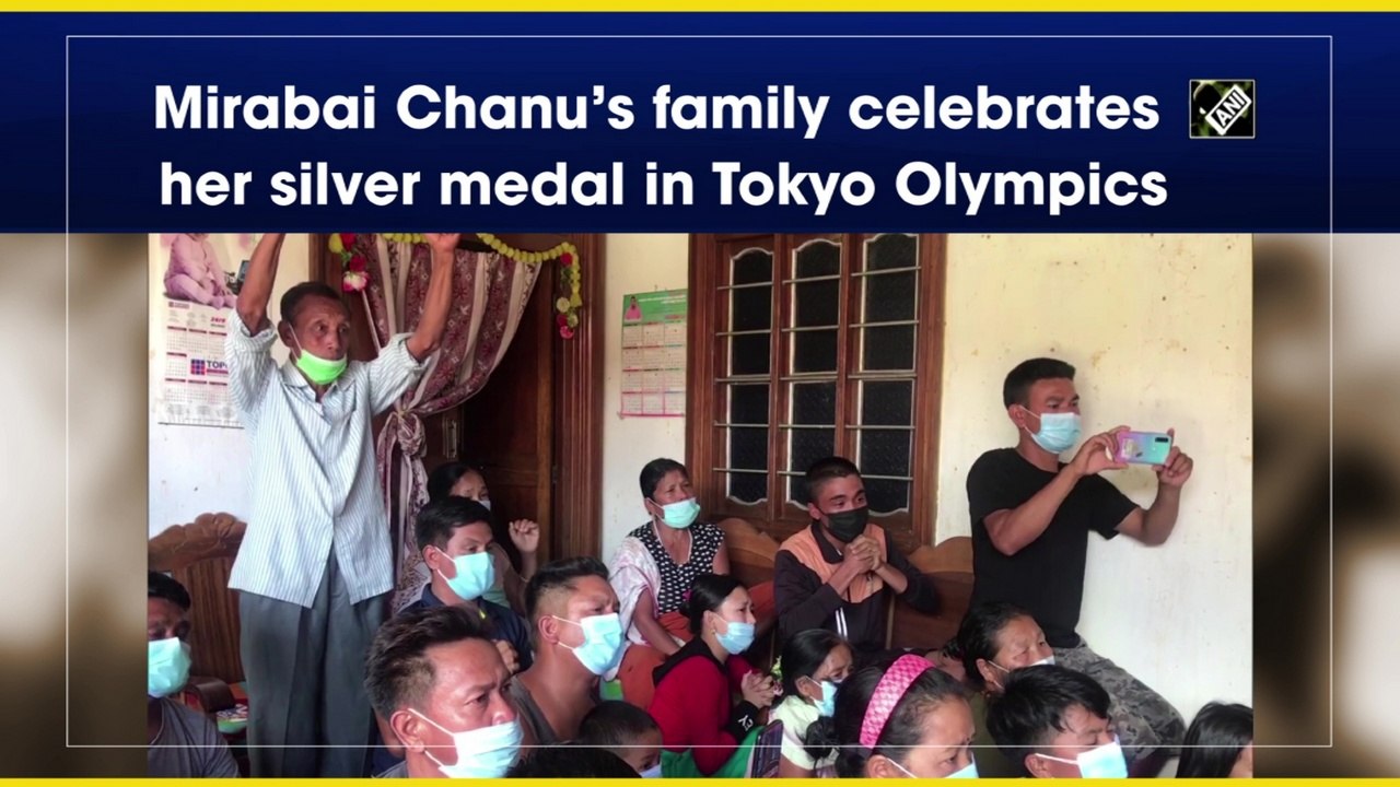 Tokyo 2020: Mirabai Chanu’s family celebrates her Olympic silver medal in 49kg weightlifting