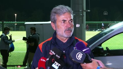 İSTANBUL - Medipol Başakşehir-Trabzonspor hazırlık maçının ardından