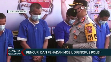 Pencuri dan Penadah Mobil Diringkus Polisi