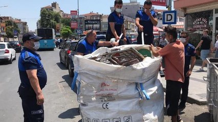 KALDIRIMLARI İŞGAL EDEN 'ÇEKÇEK'LER TOPLANDI