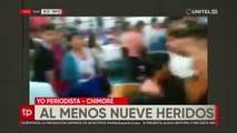 Al menos nueve heridos tras la caída de una tarima en un acto de graduación en Chimoré